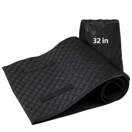 AggAuto Rolling Creeper Mat 60''x32 Foldable Mechanic Mat Under Car Roller - size: 60" x 32"