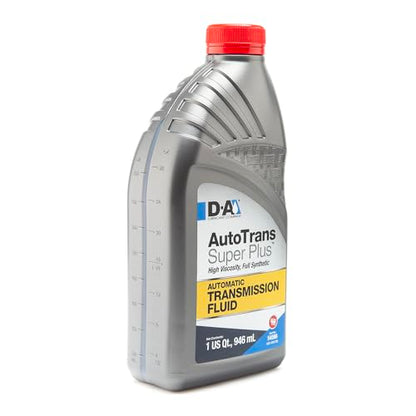 D-A LUBRICANT COMPANY 54566, Autotrans Super Plus Full Synthetic Automatic Transmission Fluid (ATF), 1 Quart (4 Pack) - size: Quart