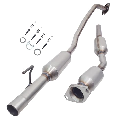 Catalytic Converter Compatible with Toyota Corolla 2003-2008, Toyota Matrix 2003-2008, Pontiac Vibe 2003-2008 1.8L Complete Unit (EPA Compliant) - size: for Toyota Corolla 03-08 1.8L Complete Unit