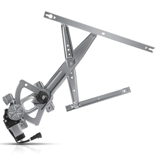 A-Premium Front Driver Side Power Window Regulator with Motor (2-Pin) - style: Front Driver