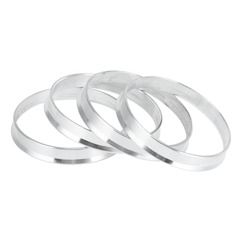 Hub Centric Rings, 64.1mm ID to 67.1mm OD Vehicle Wheel Hubrings Aluminum Alloy, 4 Pcs - size: 64.1mm to 67.1mm