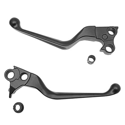 M MATI Black Brake Clutch Lever for Harley Davidson Sportster 883 1200 Softail Road King Dyna Electra Glide Street Bob Night Train Fat Boy - color: Black