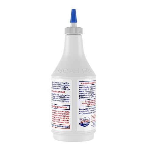 Lucas Oil Transmission Fix,Bottle,Red,12 oz. 10009 - 1 Each