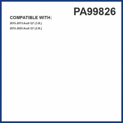 PG Engine Air Filter PA99826 | Fits 2016-2019 Audi Q7 - size: Standard