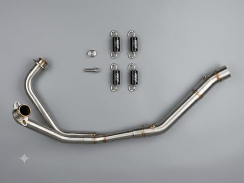 Header Link Pipe Full Exhaust System for Ninja 400, 500 2018-2024