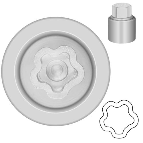 072 Wheel Locking Nut Key for Nissan Infiniti, ID 21mm Lug Socket - size: socket 072