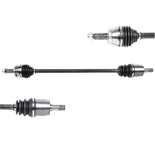 Front CV Axle Shaft Assembly Compatible with Honda Civic 2006-2011, 1.8L L4 Automatic Trans, Left and Right Front CV Joints, EX EX-L LX DX DX-G - size: B2CV050-Civic