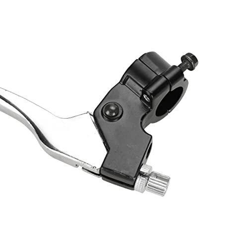 FVRITO Left Right 7/8" 22mm Clutch Brake Handle Levers Perch for CRF70 CRF80 CRF100 CRF150 XR80 XR100 XR200r XL100 XL250 ATC 200m Pit Dirt Motor Bike Motorcycle Baja Mini Bike MB200 MB165 Parts Silver - color: Silver