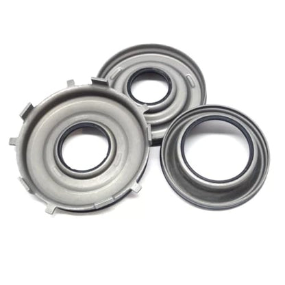 Bonded Piston Set Compatible with GM 4L60E 4L65E 4L70E Transmission, Pinless Forward Accumulator Pistons 1-2 and 3-4, 3-Piece Molded Combo, Replaces 81090