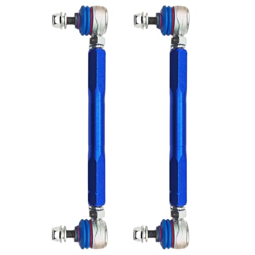 250mm-300mm Universal Adjustable Sway Bar End Links | M10 Stud with 12 mm Spacer Washer | Adjustable Sway Bar Links - size: 250MM-300MM