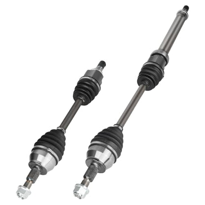 TadaMark New Front Left & Right CV Axle Shaft, for Auto Dual Clutch Trans