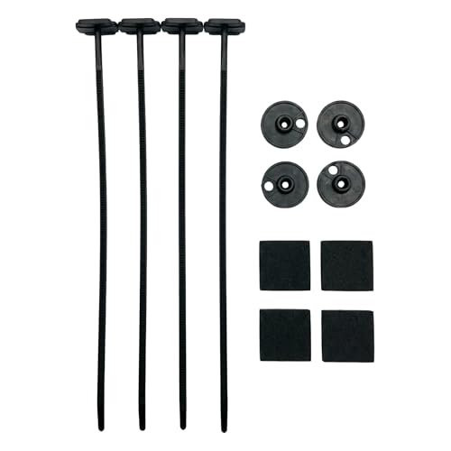 Universal 8 Row 8 Pass Aluminum Transmission Oil Cooler Kit 16"(40cm) x 10"(25.5cm) Tube & Fin Engine Cooler with 5/16" Hose Black/Silver For Racing Cars (Black) - color: Black