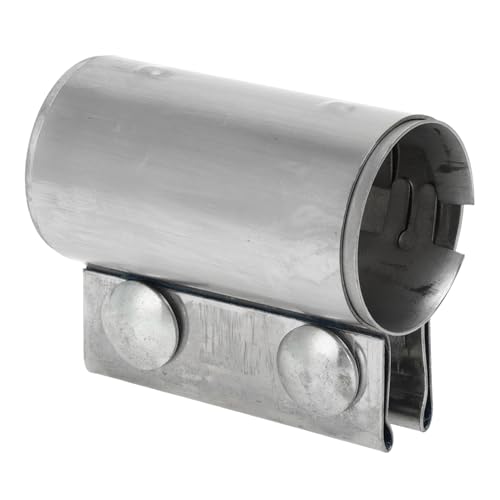 Exhaust Pipe Clamp Durable Stainless Steel 1.65" 87mm Silver Tone - size: 1.65''