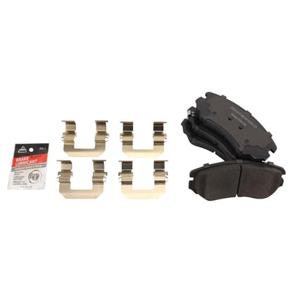 TRQ Front and Rear Brake Pad and Rotor Set Ceramic Vented Solid Rotors - style: BKA11780