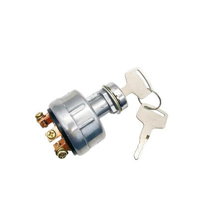 Larbi Ignition Switch with 4 Position 6 Terminal Wire Digger 2 Keys