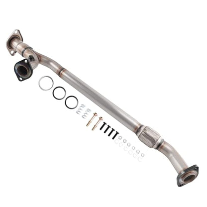 409 Stainless Steel Exhaust Front Flex Pipe Compatible with - size: 2004-2006 Sienna 3.3L V6