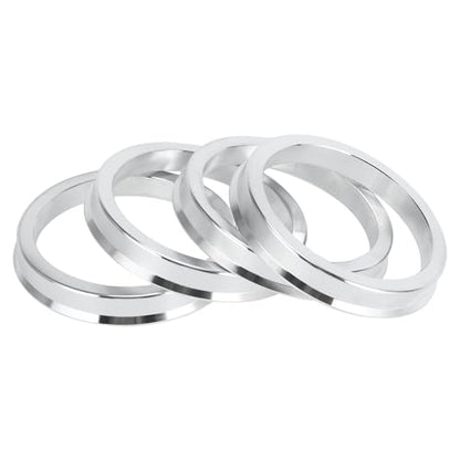 Hub Centric Rings, 56.6mm ID to 67.1mm OD Vehicle Wheel Hubrings Aluminum Alloy, 4 Pcs - size: 56.6mm to 67.1mm