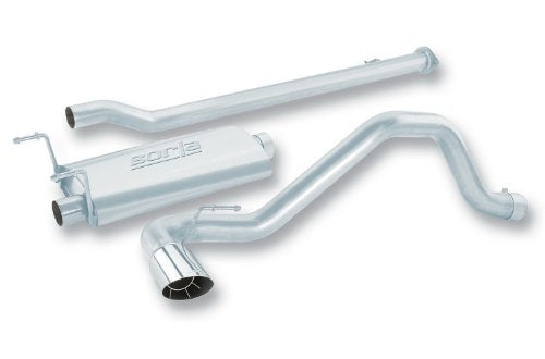 BORLA 14597 Cat-Back Exhaust Sys. for 1995-1999 Toyota Tacoma/Tacoma PreRunner 3.4L V6 4WD (PreRunner 2WD ONLY) 2 Dr Reg. Cab Std. Bed (6' 3") 121.9" WB/Ext.(Xtracab) Cab Short Bed (5' 2") 121.9" WB