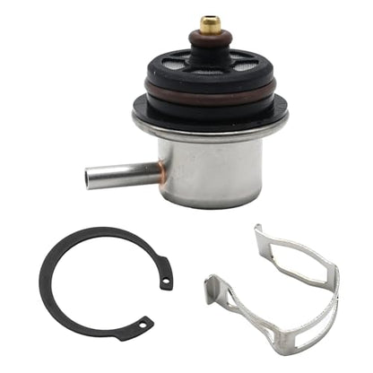 217-3299 Fuel Injection Pressure Regulator 2173299 with Clip and Snap Ring Replacement for Buick Lesabre 3.8L 2001-2005 Chevy Avalanche 1500 5.3L 2002 2003, 19236428