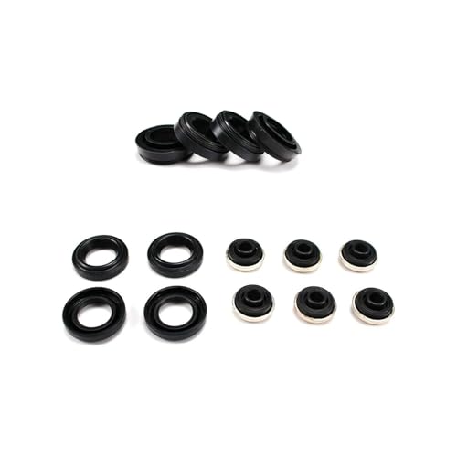 Sorello Engine Cylinder Valve Cover Gasket Set Compatible with Acura CSX RDX RSX TSX for Honda Accord Civic CR-V Element - Replace VS50614R ES73071 - size: without Solenoid Gasket