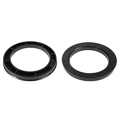 X AUTOHAUX 4pcs Plastic Wheel Hub Centric Rings 78.1mm ID to 106mm OD - size: 106mm