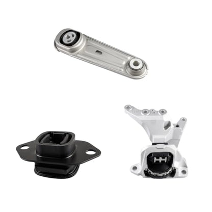 3PC Engine & Transmission Mount Set for 2017-20 Nissan Rogue Sport Qashqai - size: 2017-2022 Nissan Rogue Sport 2.0L L4 Auto