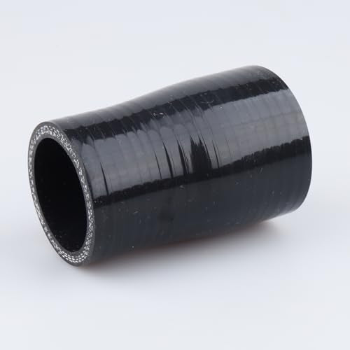 AC PERFORMANCE ID 1-5/8" to 1-3/8" Straight Silicone Hose Reducer Black - color: Black, size: ID 1-5/8" to 1-3/8" (42mm to 36mm)