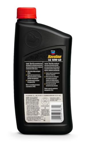 HAVOLINE 10W-40 Motor Oil - 1 qt. (223396720) - size: 1 Quart (Pack of 1), style: 10W-40