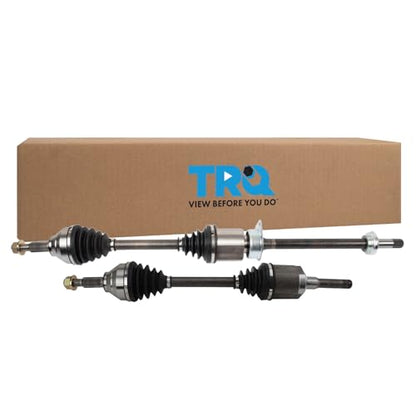 TRQ Front Driver and Passenger Side CV Axle Assembly Set 2 Piece - style: CSA33039