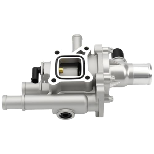 Upgrade Aluminium 902-033 Engine Coolant Thermostat Housing Assembly - color: 902-033