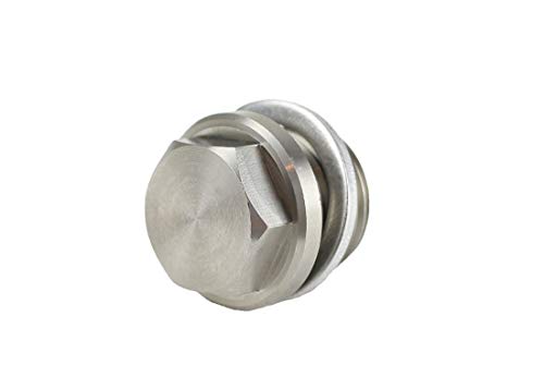 Votex - Made in USA - M18 x 1.5MM Magnetic Engine Magnetic Oil Drain Plug fits BMW, Land Rover, Porsche, Volvo - Stainless Steel - Part Number DP007 - size: M18-1.5 Magnetic Drain Plug