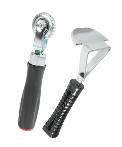 2PCS Tire Repair Tools,Tire Patch Kit,Tire Patch Roller,Car Accessories Tire Patch Tools,Tire Repair Roller and Scraper,Car Tire Repair Tool,Portable Tire Buffer Tool for Car Truck Motorcycle