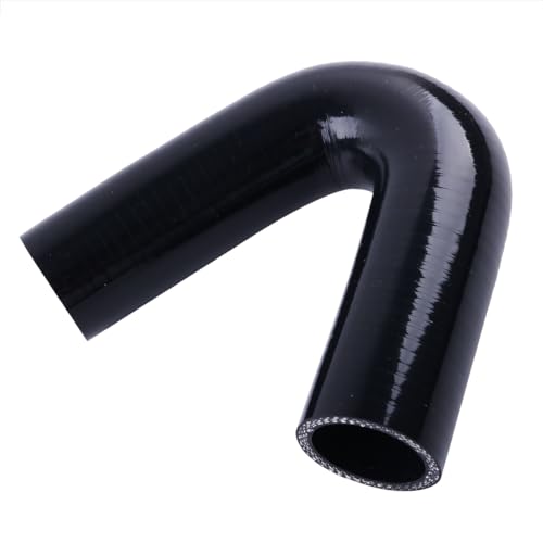135 Degree ID 1"(25mm) Elbow Silicone Hose Intake Intercooler Coupler 1" inch Pipe,Length 102mm One Leg,4-Ply Thickness 5.4 mm - size: 135ID25(1")