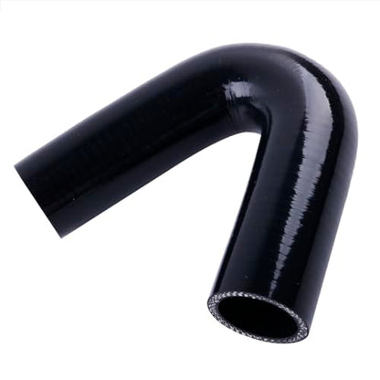 135 Degree ID 1"(25mm) Elbow Silicone Hose Intake Intercooler Coupler 1" inch Pipe,Length 102mm One Leg,4-Ply Thickness 5.4 mm - size: 135ID25(1")