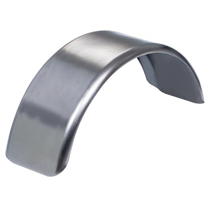 Tie Down Trailer Fender – Single Axle, 16 Gauge Smooth Steel – For 15" Tire Assemblies Only – 31.5" L x 10" W x 13" H (1 Single Replacement Fender) - size: 31.5" x 10" x 13", style: 1 Fender