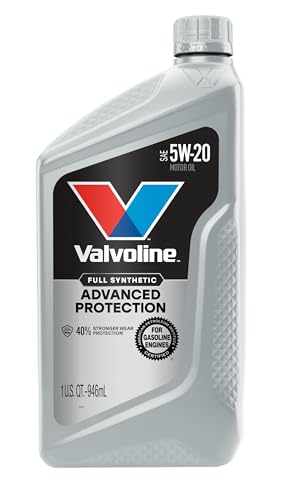 Valvoline Advanced Full Synthetic SAE 5W-20 Motor Oil 1 QT - size: 1 QT, style: Advanced Protection