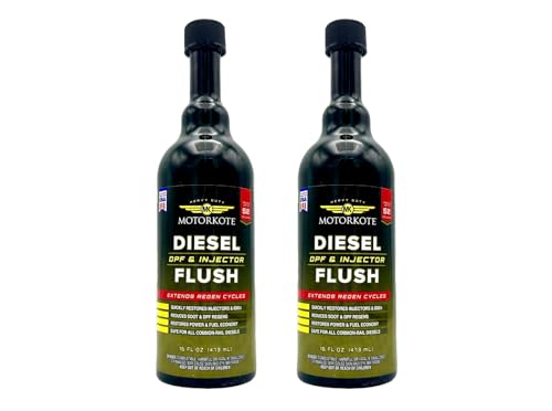 Motorkote Diesel DPF & Injector Flush | 16 Fl oz, 2-Pack - size: 2-Pack