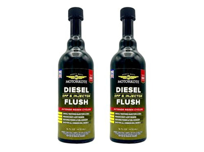Motorkote Diesel DPF & Injector Flush | 16 Fl oz, 2-Pack - size: 2-Pack