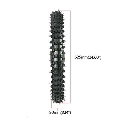 Front 70/100-19 + Rear 90/100-16 Tire Rim Wheel for Dirt Pit Bike CRF100 TTR125