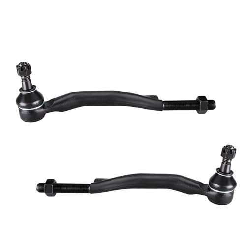 2PCS Front Outer Tie Rod End ES3675 ES3676 for Buick Rainier 2004-2007 - size: ES3675 ES3676