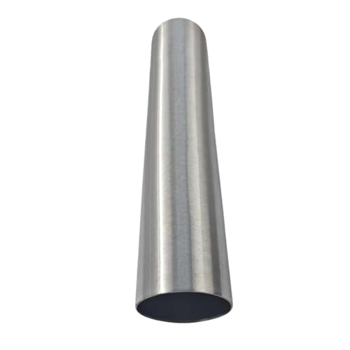 High-Performance 6063 Aluminum Straight Intercooler Pipe Universal Air Intake Tube DIY Pipe Connector | 2.5" OD (63mm) × 300mm Length | Brushed Finish - size: 63mm*300mm