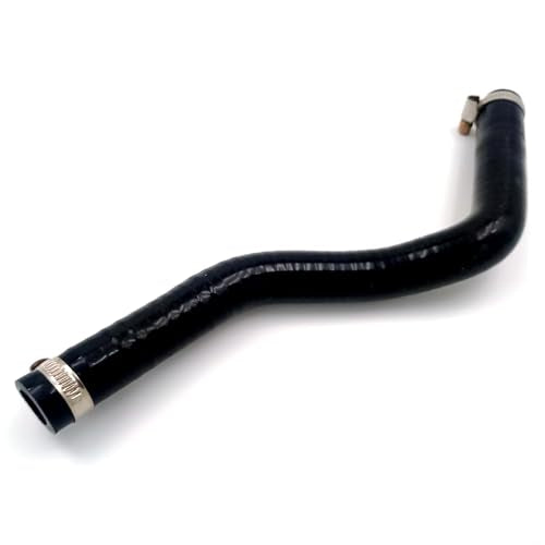 13Pcs Black Hoses For 1992-2000 Honda Civic 1.6L Sohc D15 D16 EG EK Silicone Radiator Hose Kit With Clamps Cooling Coolant Pipe Tube Hoses 1992 1993 1994 1995 1996 1997 1998 1999 2000