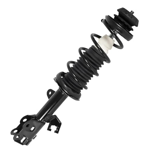 Front Complete Struts Assembly with Coil Spring Compatible with Versa 2012-2019 & Versa Note 2014-2019, Front Shock Absorbers Pair Replacement, 1333584L 1333584R