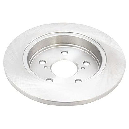 TRQ Rear Brake Pad and Rotor Set Ceramic Solid Rotors - style: BKA14525