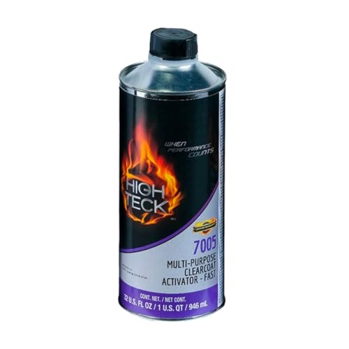 High Teck Products 7005-4 Multi-Purpose Clearcoat Fast Activator, 1 qt, Liquid, Use with: 7000-1 Multi-Purpose Clear