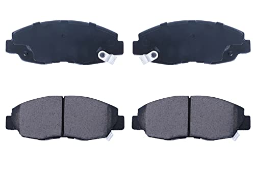 D465 Ceramic Front Replacement For Brake Pad Acura CL 97-98, Honda Accord 90-02 Hardware Fit Included - style: D465