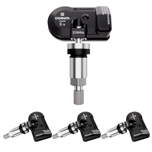 TPMS Sensor,Ford Pre-Programmed Tire Pressure Monitoring Sensor - size: 4Pcs
