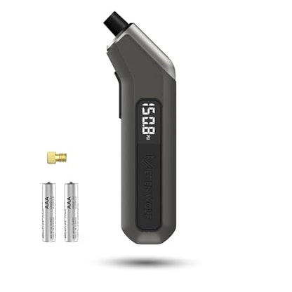 ETENWOLF T300 Plus Tire Pressure Gauge 3-200 PSI with Presta Valve Adaptor - color: space grey