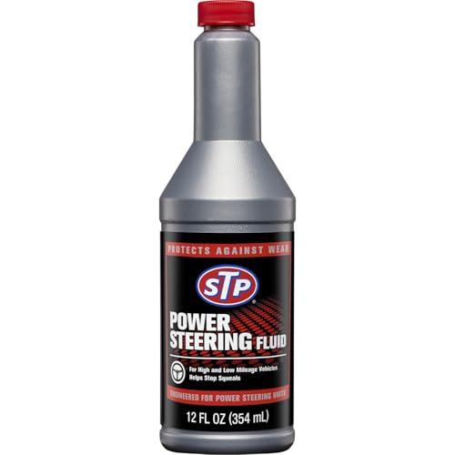 STP Power Steering Fluid, Protects Against Wear and Stops Squeels with all Power Steering Units, 12 Oz - size: 12 fl oz, style: Towels (1 Pack)