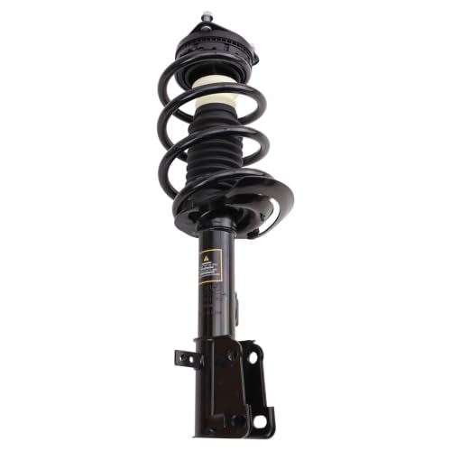 TRQ Front Left Strut and Spring Assembly Gas Charged Coil Spring - style: SCA57659